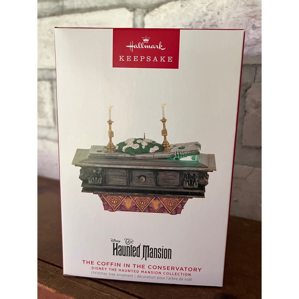 Hallmark Keepsake Disney Haunted Mansion The Coffin in the Conservatory Ornament